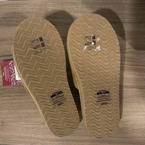 NEW MUK LUKS Kirstey Slide In Irish Cream - US 7-8 - Picture 7 of 10